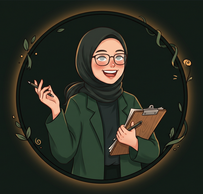 Ilustrasi Lastri, ratu jargon rapat